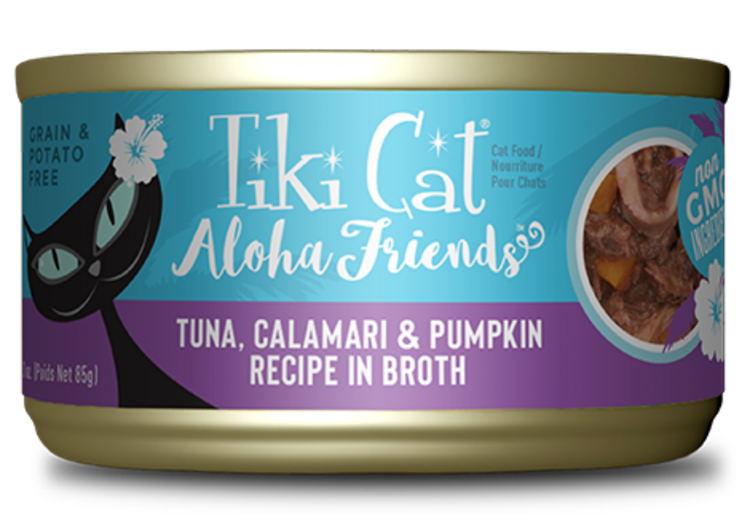 Tiki Cat Tiki Cat Tuna Calamari and Pumpkin pouch