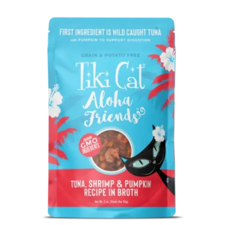 Tiki Cat Tiki Cat Tuna Shrimp and Pumpkin Pouch