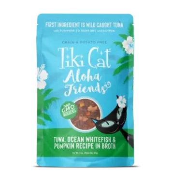 Tiki Cat Tiki Cat Tuna Whitefish and Pumpkin pouch