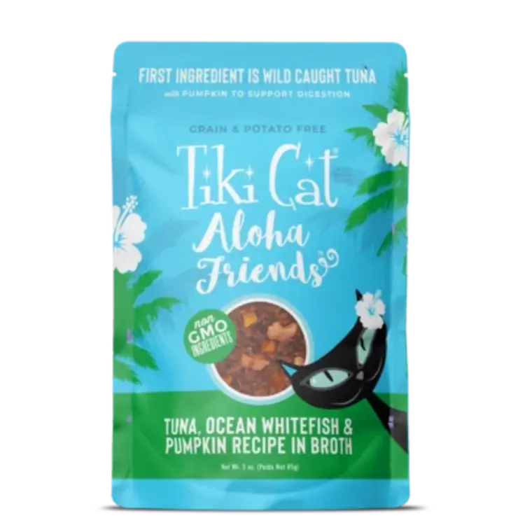 Tiki Cat Tiki Cat Tuna Whitefish and Pumpkin pouch