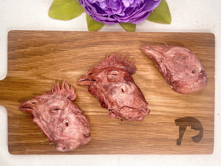 Droolicious Freeze Dried Chicken Heads