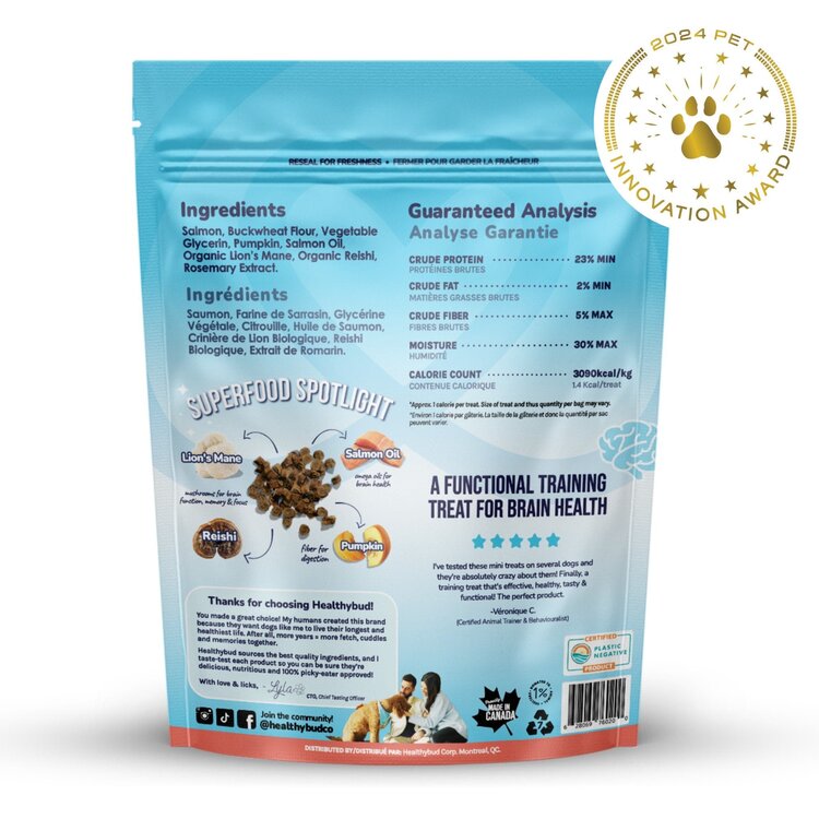 Healthy Bud HBD Salmon Training Treat