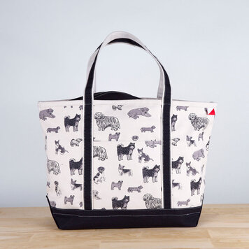 ShoreBags ShoreBag Classic Dog Print
