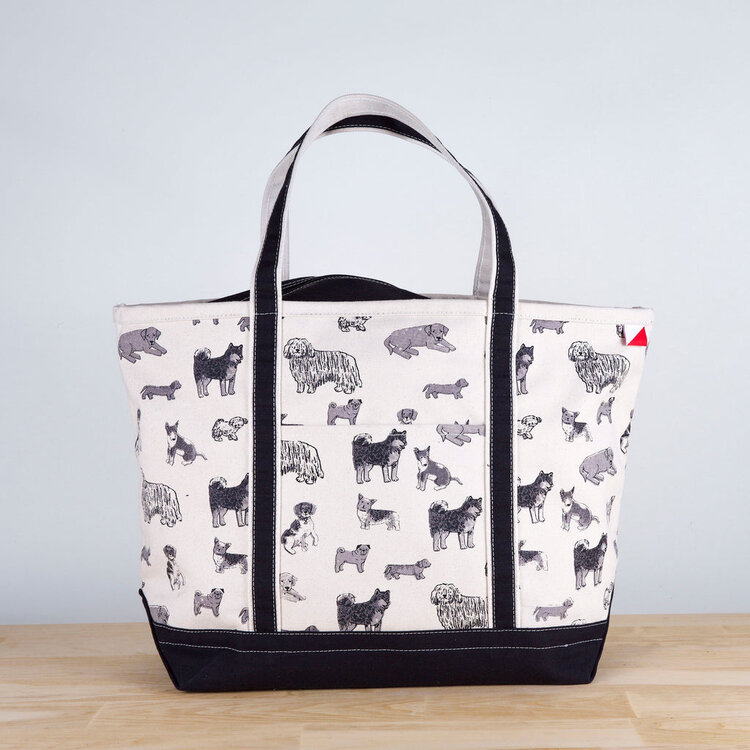 ShoreBags ShoreBag Classic Dog Print
