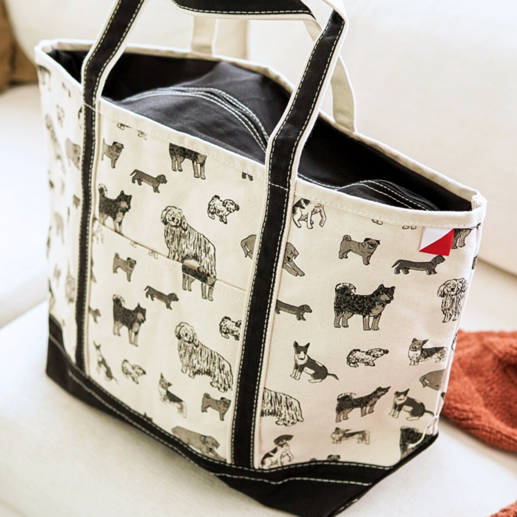 ShoreBags ShoreBag Classic Dog Print