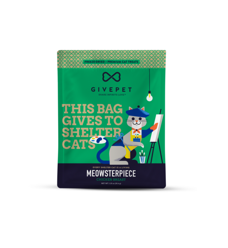 GivePet Cat Meowsterpiece Chicken 1.25oz