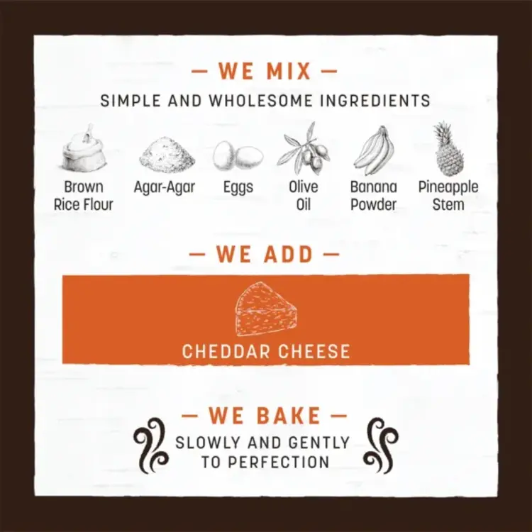 EARTH ANIMAL DOG NO-HIDE CHEESE 4IN single