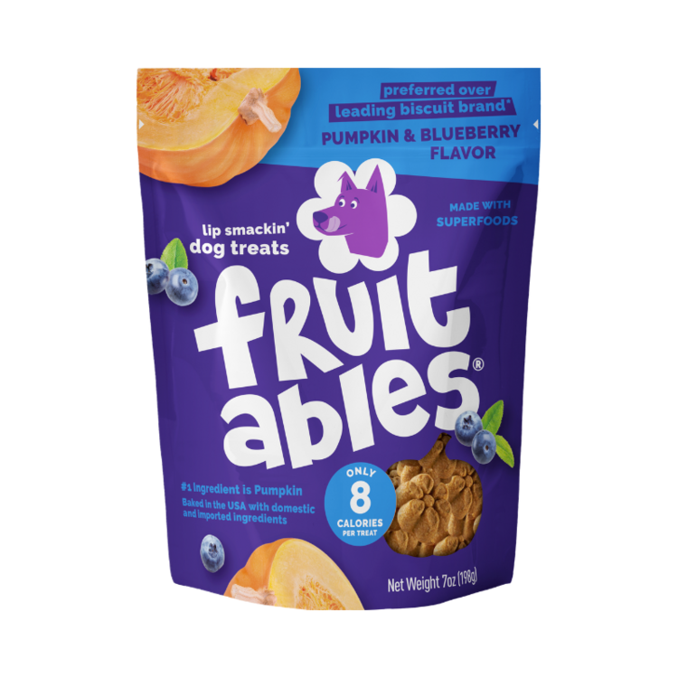 Fruitables Fruitables Pumpkin/Blueberry 7oz