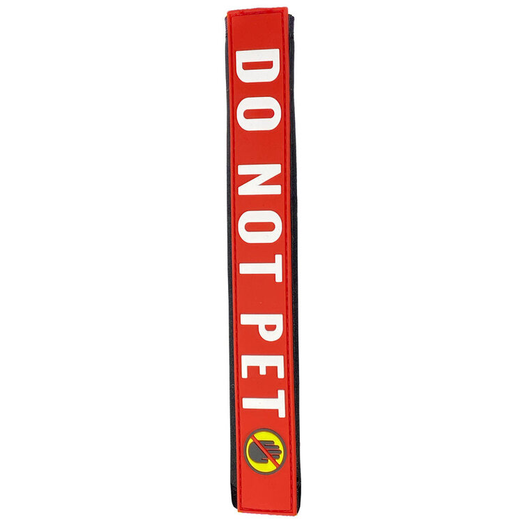 "Do Not Pet" Leash Wrap