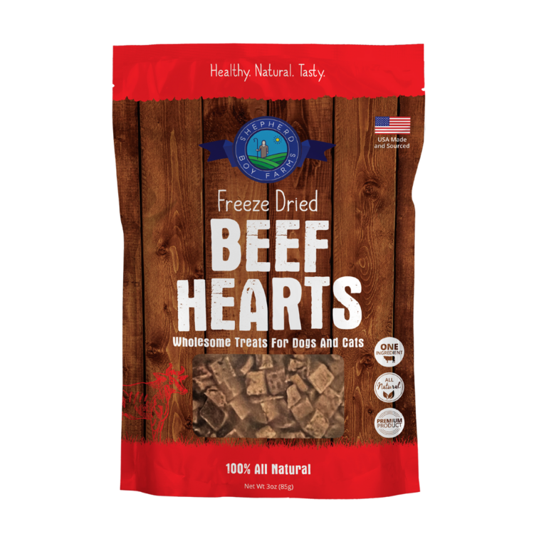 Shepherd Boys Farms SBF FD Beef Heart 3oz