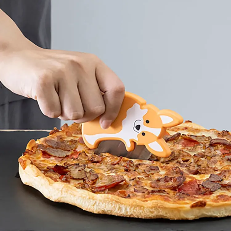 Kikkerland Design Inc. Corgi Lovers Pizza Cutter