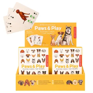 Kikkerland Design Inc. Paws and Play Playing Cards