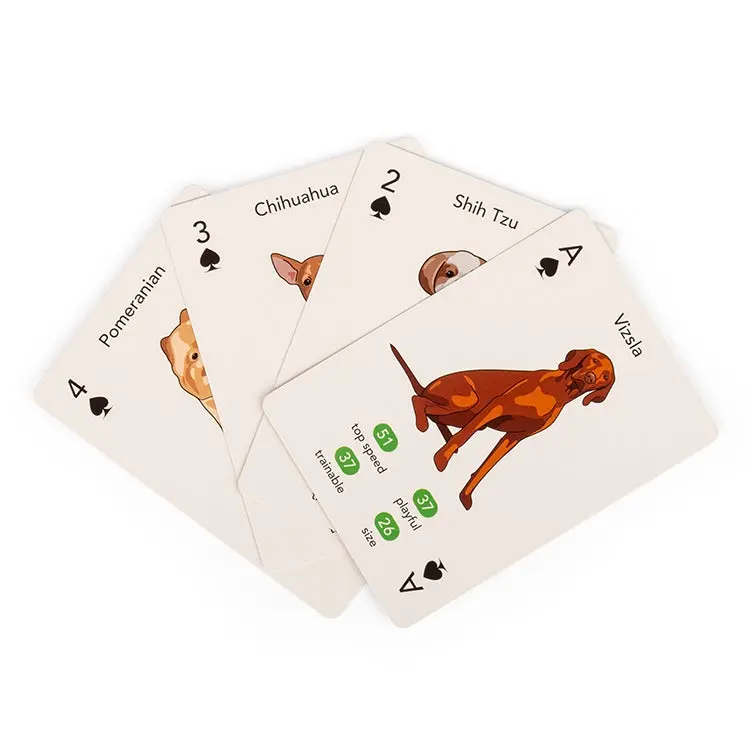 Kikkerland Design Inc. Paws and Play Playing Cards