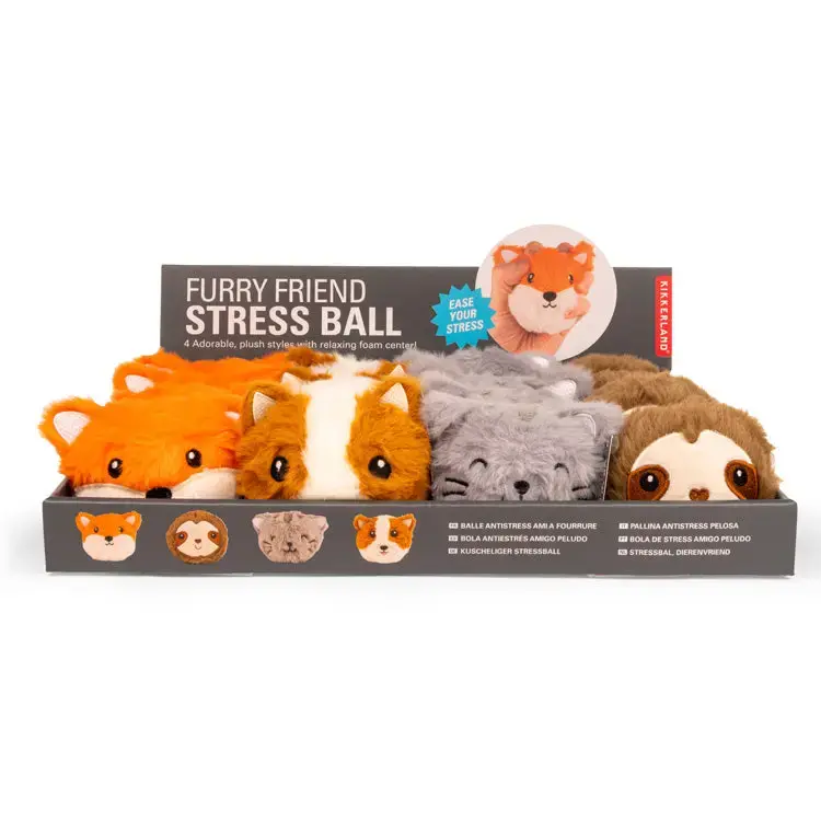 Kikkerland Design Inc. Furry Friends Stress Balls