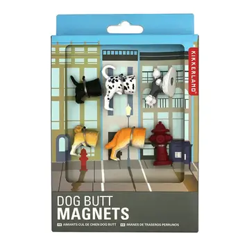 Kikkerland Design Inc. Dog Butt Magnets