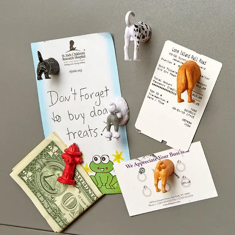 Kikkerland Design Inc. Dog Butt Magnets