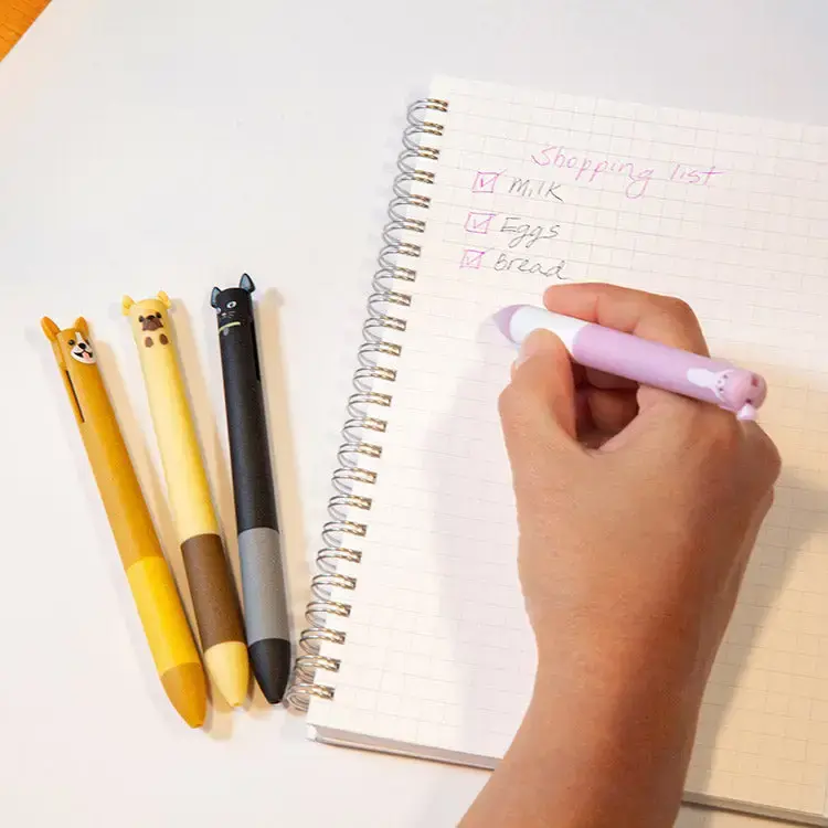 Kikkerland Design Inc. Dog and Cat Multicolor Pens