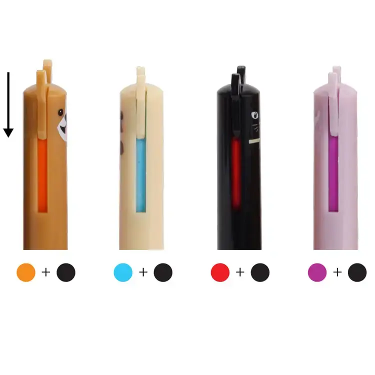 Kikkerland Design Inc. Dog and Cat Multicolor Pens