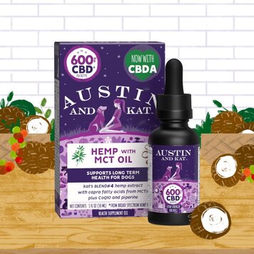 Austin & Kat CBD Original Oil 600-840mg