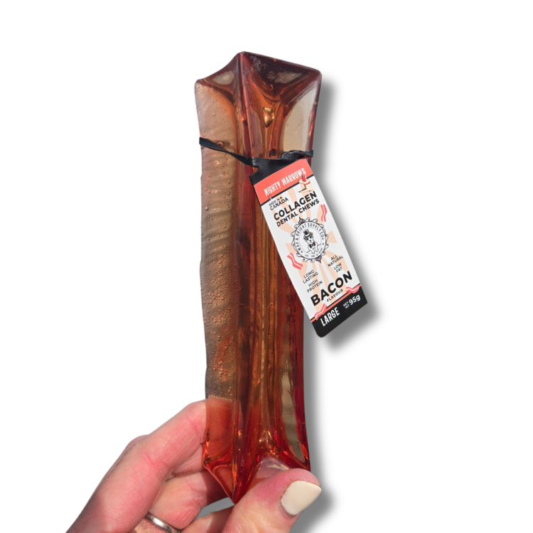 Wag & Bright Supply Co. Mighty Marrows Collagen Dental Pork/Parsley LG