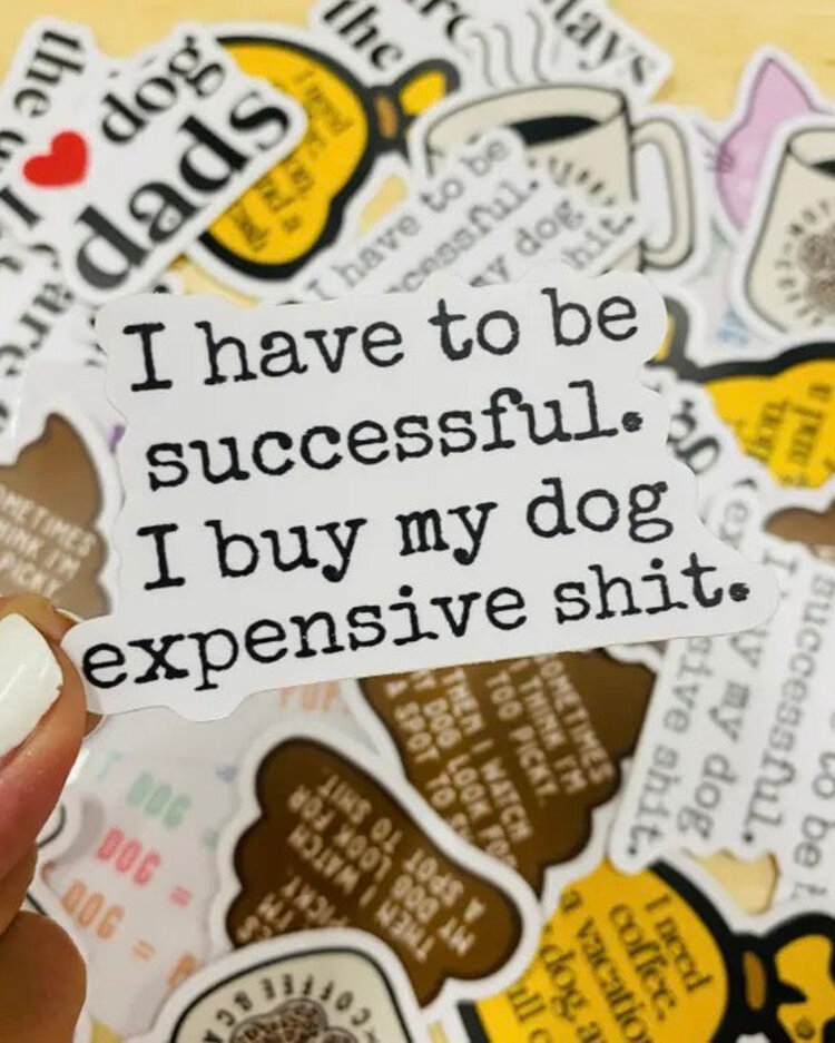 The Dapper Paw Sticker