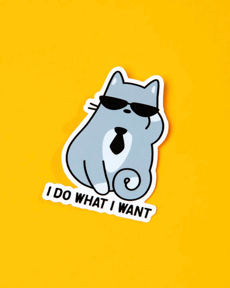 The Dapper Paw Sticker