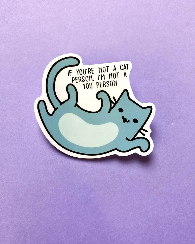 The Dapper Paw Sticker