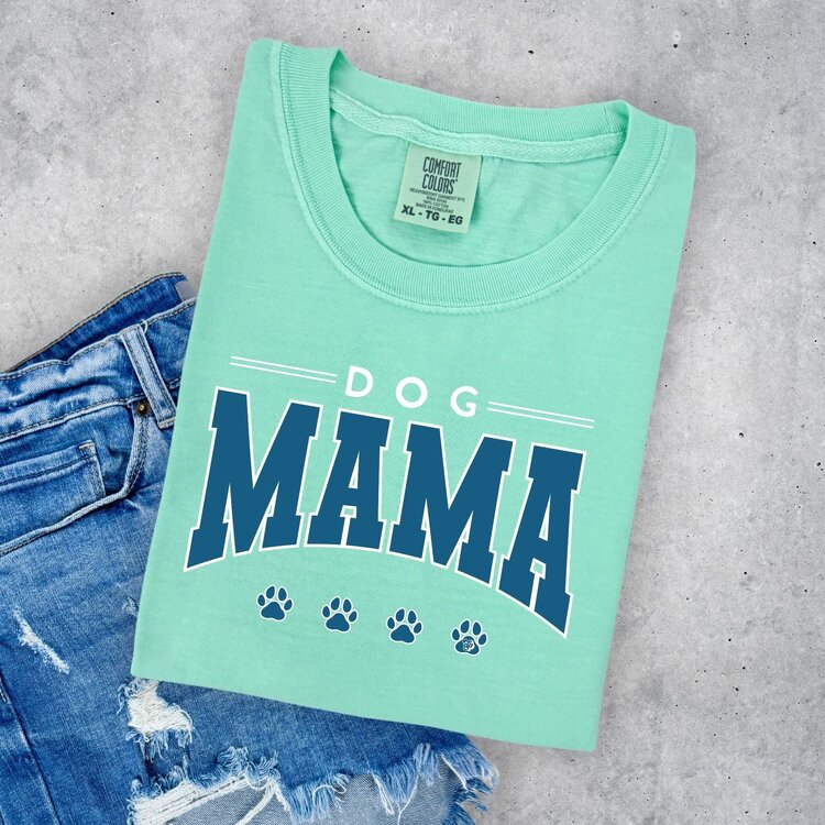 The Dapper Paw Dog Mom Airbrush Tee