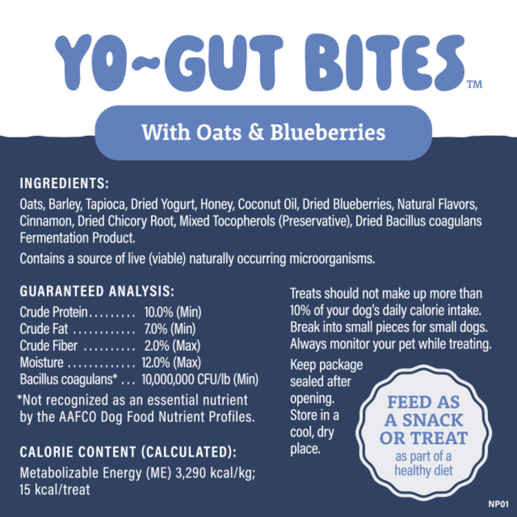 Natural Balance NB Yo-Gut Bites 4.5oz