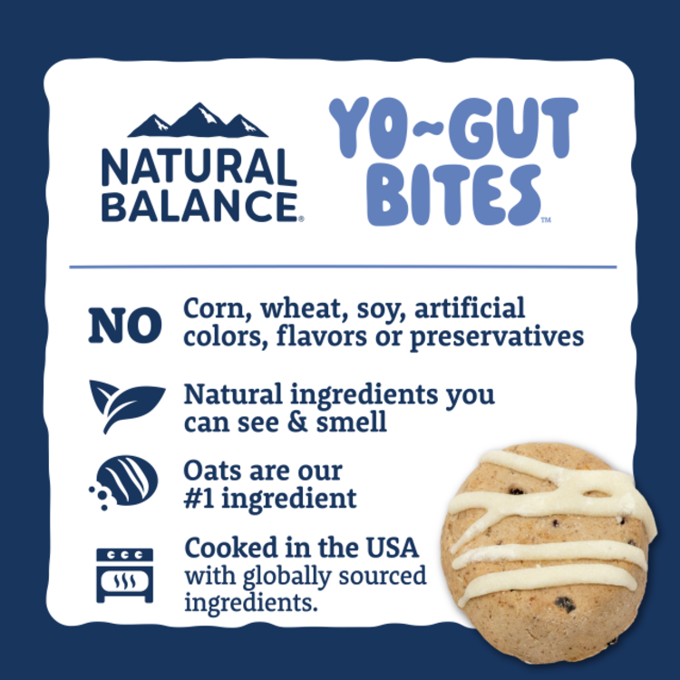 Natural Balance NB Yo-Gut Bites 4.5oz