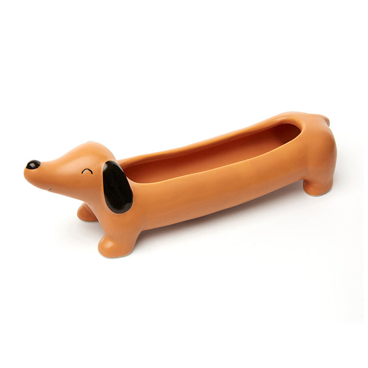 Kikkerland Design Inc. Daisy the Dachshund Planter
