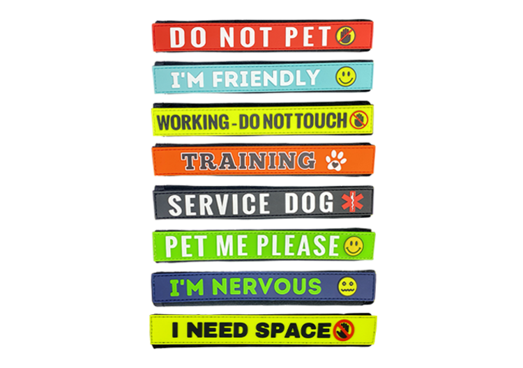 "Service Dog" Leash Wrap