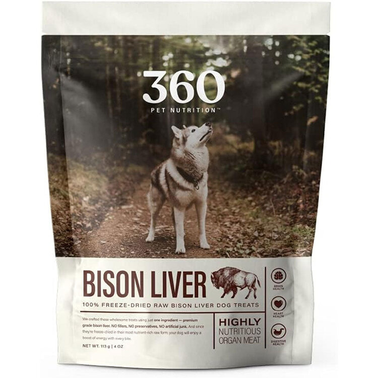 360 Pet 360 Pet FD Bison Liver 4oz