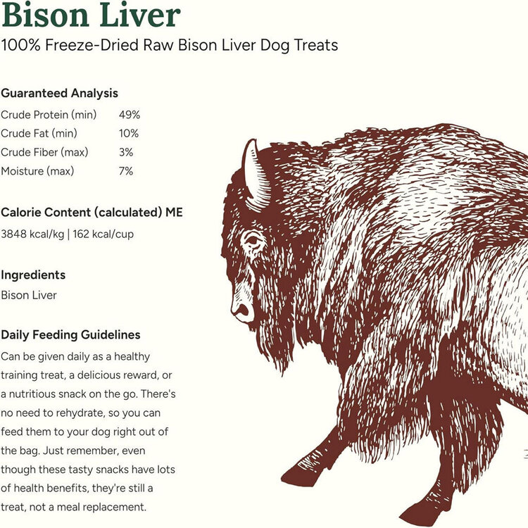 360 Pet 360 Pet FD Bison Liver 4oz