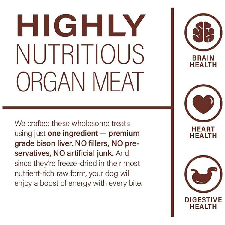 360 Pet 360 Pet FD Bison Liver 4oz