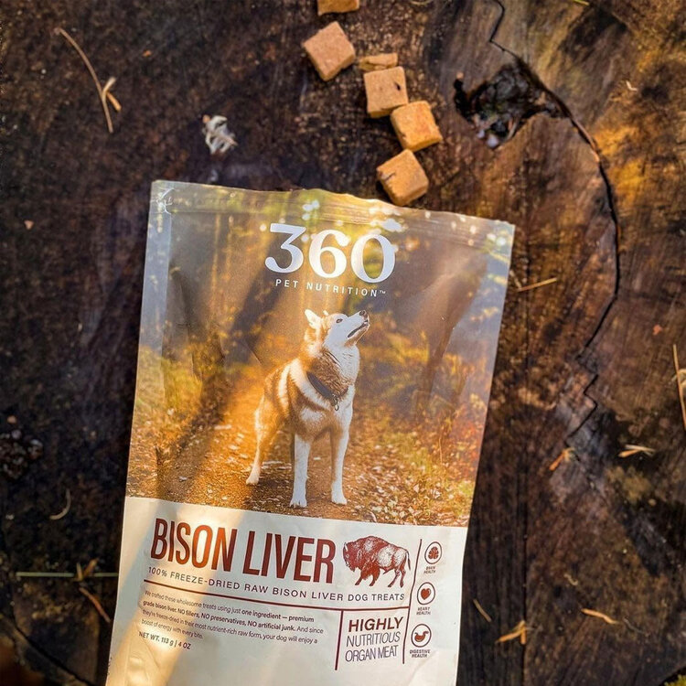 360 Pet 360 Pet FD Bison Liver 4oz