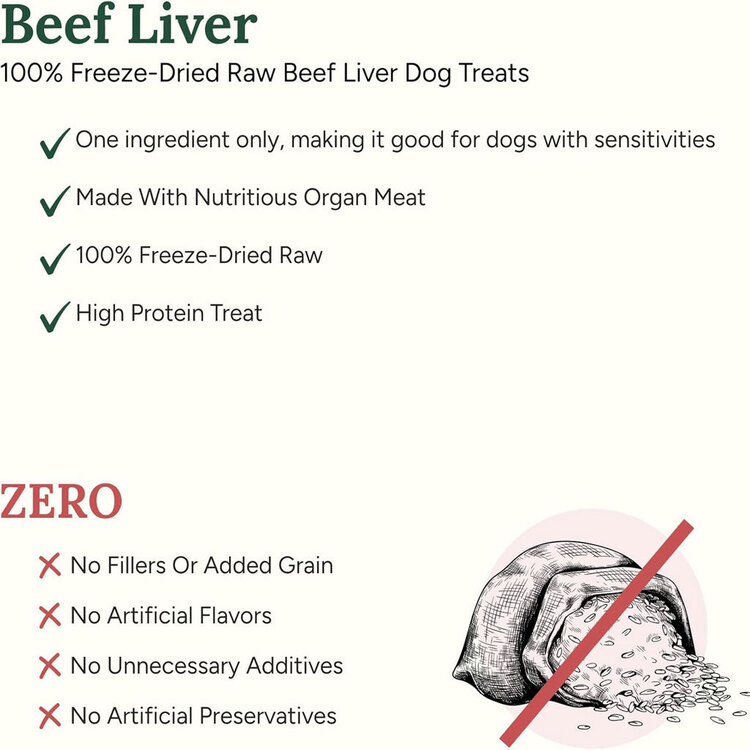 360 Pet 360 Pet FD Beef Liver 4oz