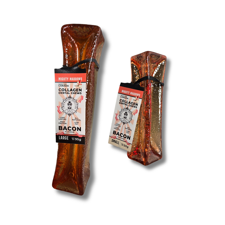 Wag & Bright Supply Co. Mighty Marrows Collagen Dental Bacon SM