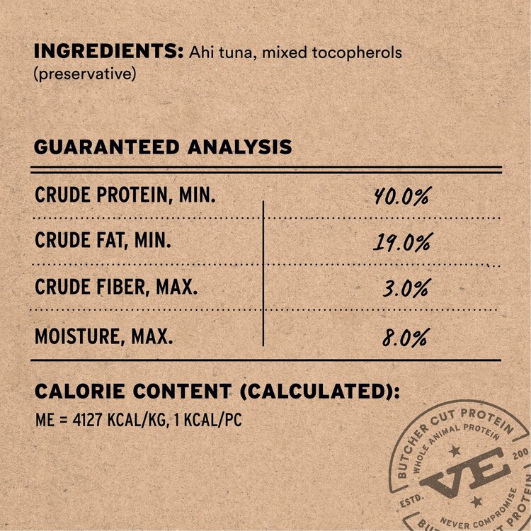 Vital Essentials Cat FD Treats Ahi Tuna 1.1OZ