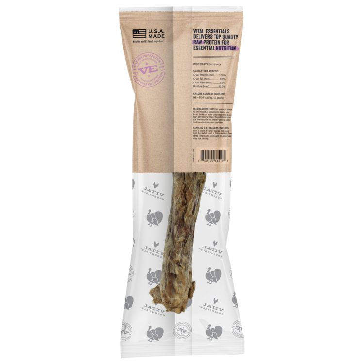 Vital Essentials Turkey Necks single