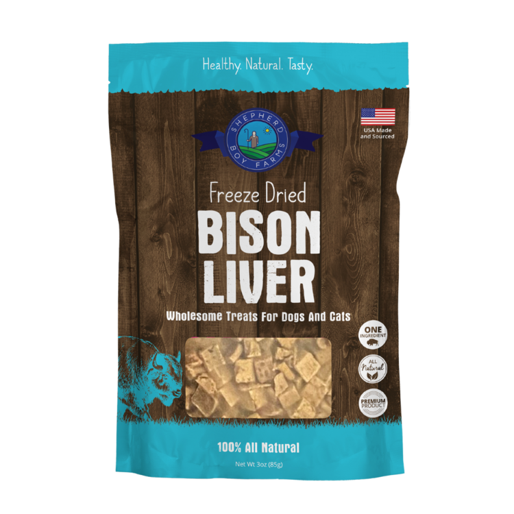 Shepherd Boys Farms SBF FD Bison Liver 3oz