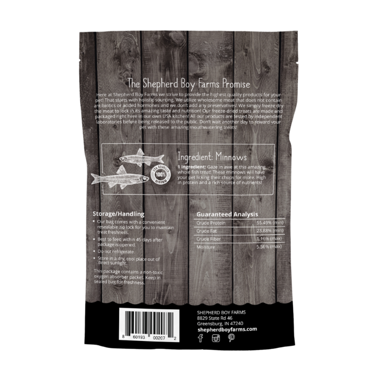 Shepherd Boys Farms SBF FD Minnows 2oz