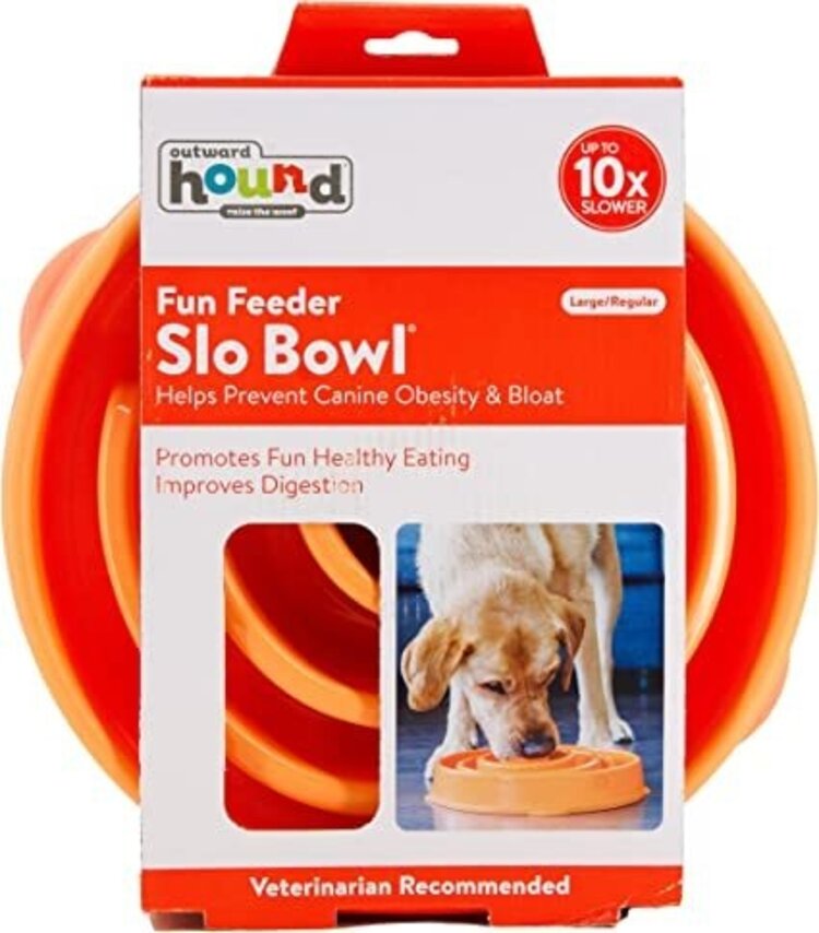 Fun Feeder Swirl Orange LG