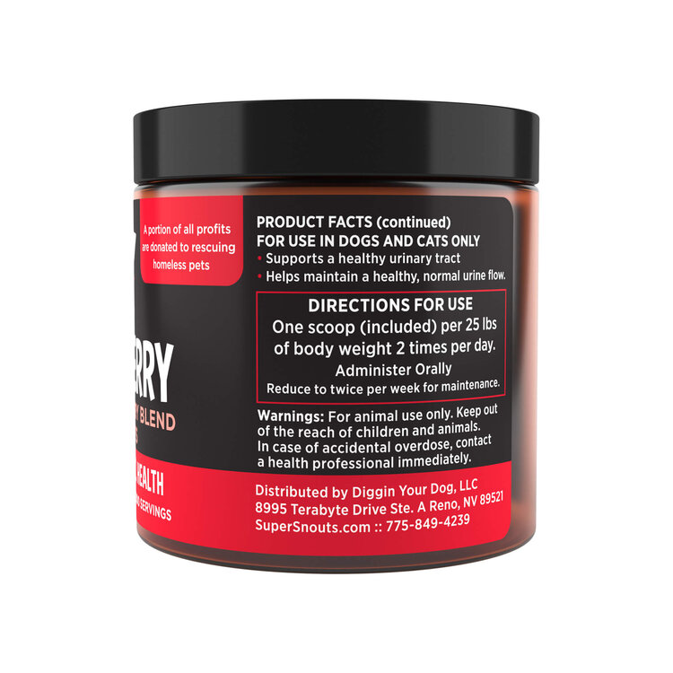 DIGGIN YOUR DOG URINARY BERRY 2.64OZ