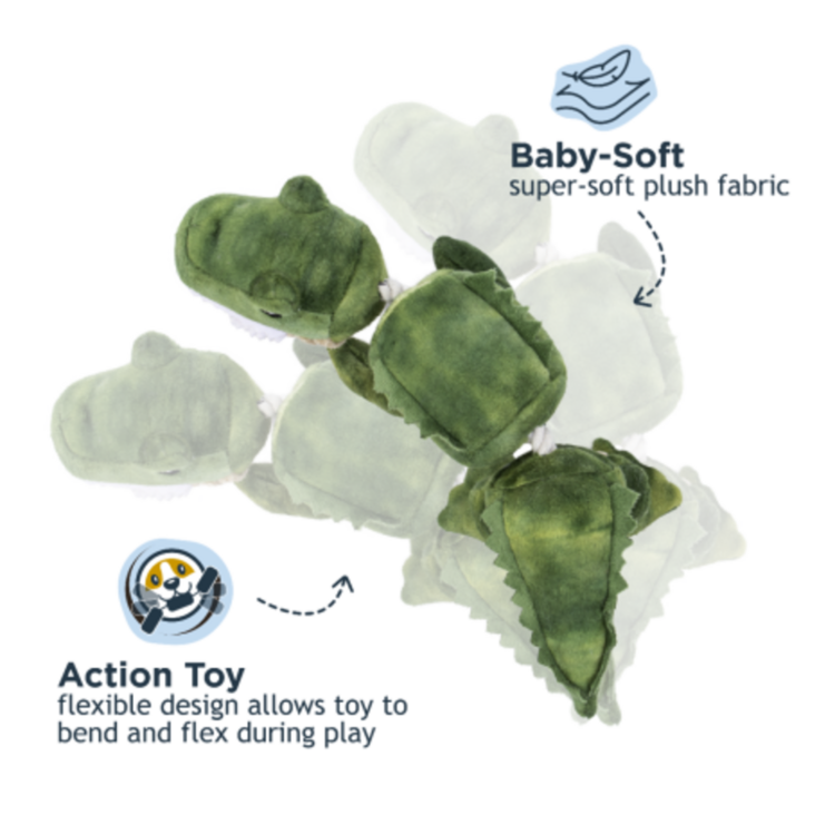 Tall Tails Gator Rope 14"