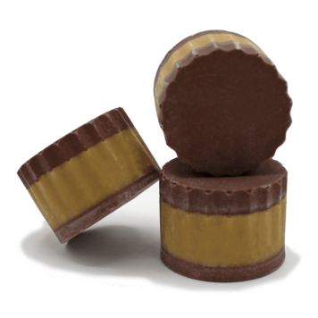 Claudia's Canine Bakery Peanut Butter Carob Cups