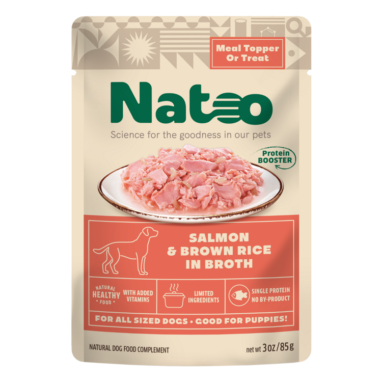 Natoo Natoo Dog Salmon Rice 3oz