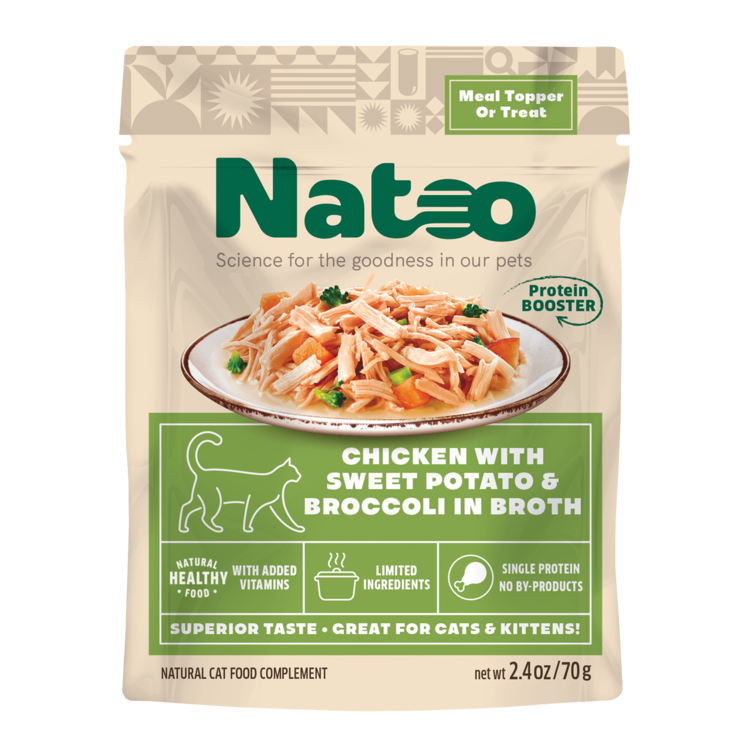 Natoo Natoo Cat Sweet Potato Broccoli 2.4oz