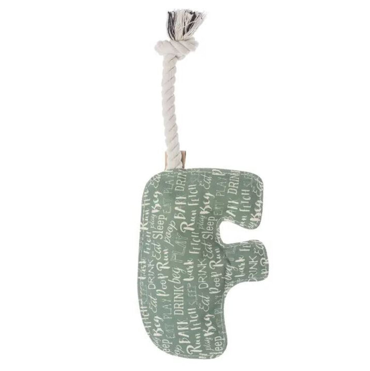 Speckle and Spot Buffalo Rope Toy