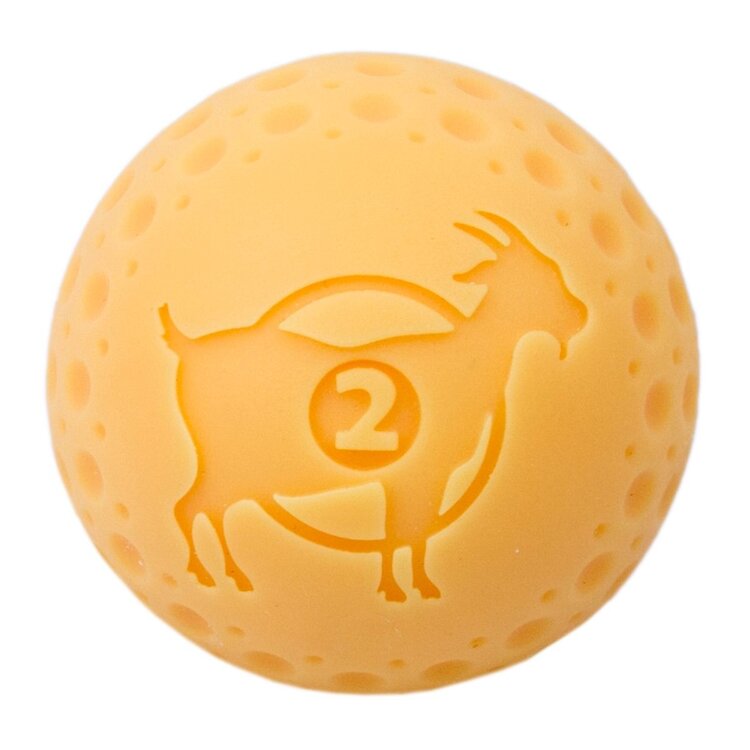 Tall Tails GOAT Ball Yellow 2"